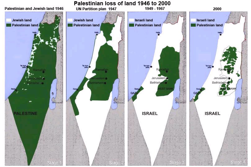El ahogo territorial, económico y social en Palestina